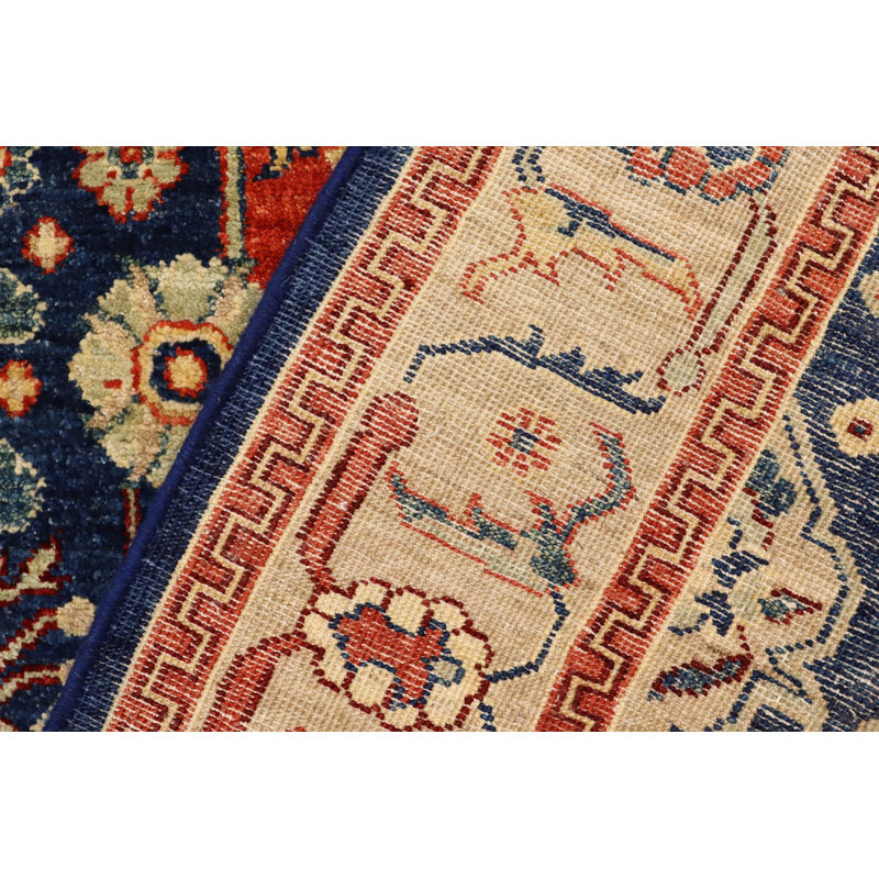 Tapis rectangulaire unique en laine 3 pi 11 po x 6 pi 0 po Rosbury