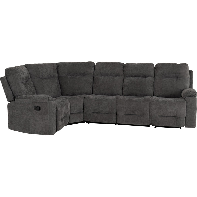 Roopal 5 Seater Fabric Corner Sofa 