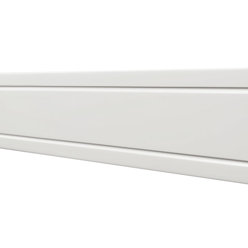 Tablette de manteau de cheminée The Sarah, 60 po, Blanc