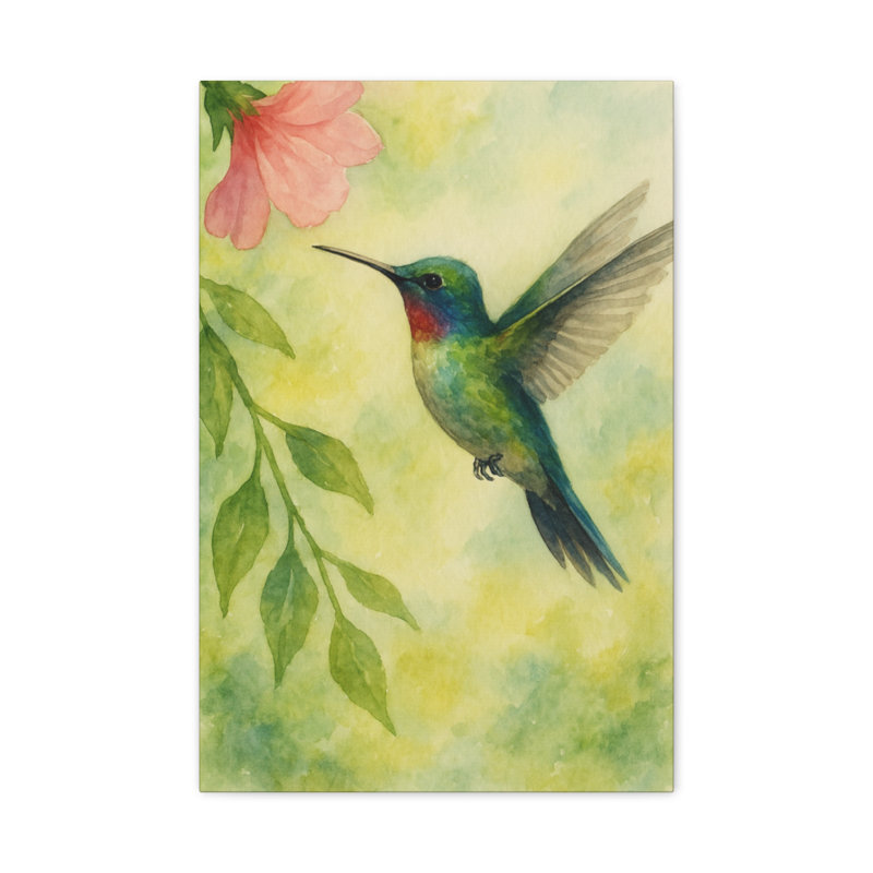 Aaroon Single Picture Frame Print on Canvas, 60.96 cm H x 40.64 cm W