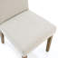 Chaise de salle à manger rembourrée en lin 18,5 po (ensemble de 8)-1822816977