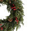 Guirlande de Noël 24 po Real Touch
