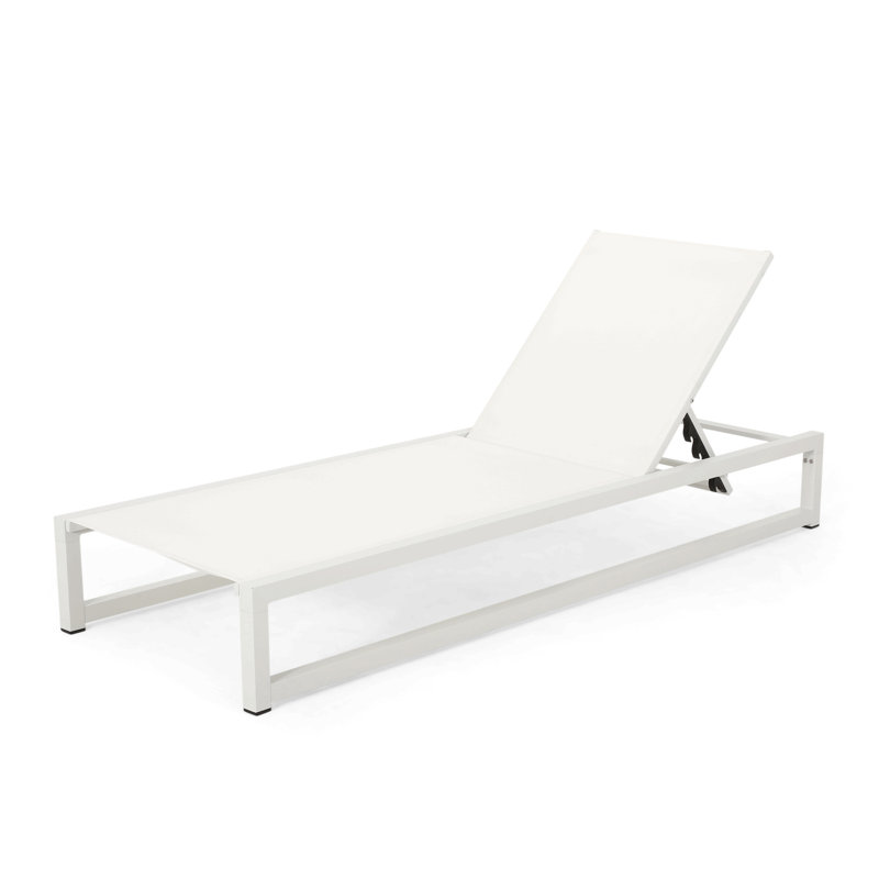 Chaise longue d'extérieur VENISE CHAISE, Blanc