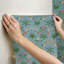Papier peint adhésif Daisy Wedgwood and Coral-124425794
