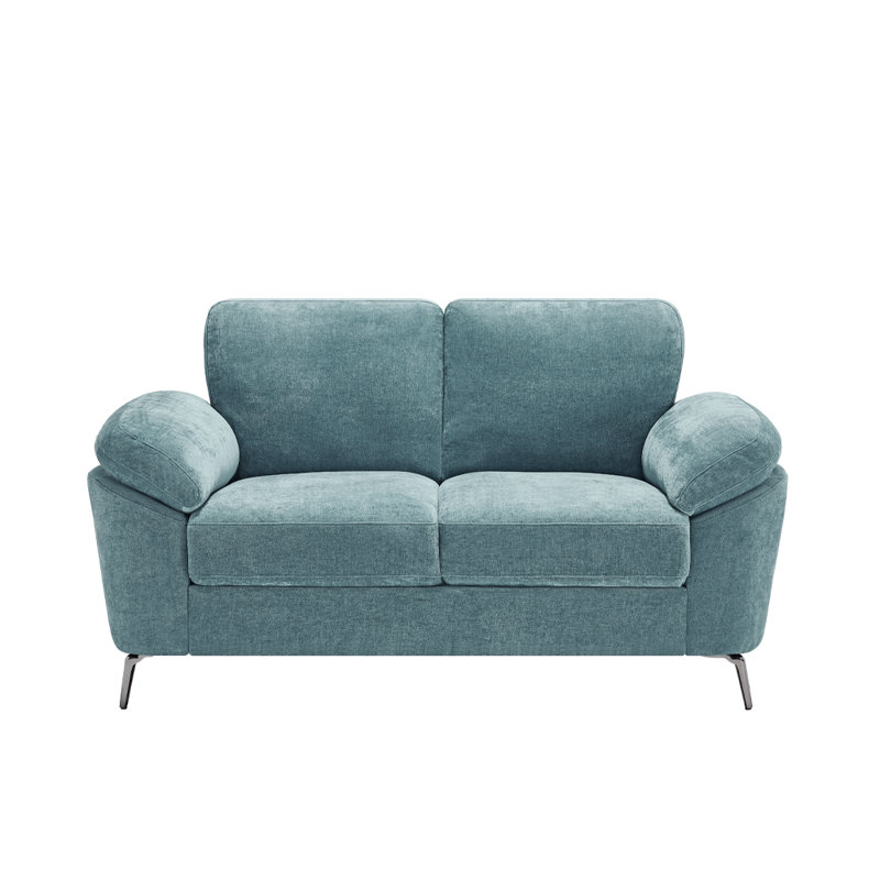 Debborah 2 Seater Chenille Sofa, Teal