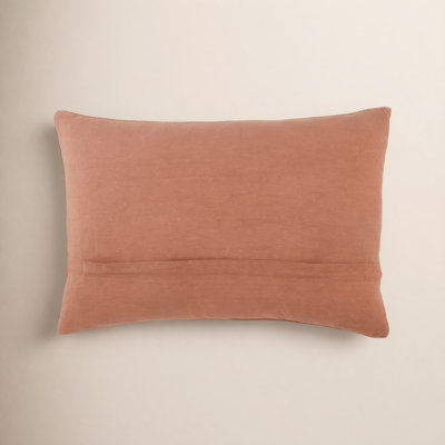 Estela Geometric Cotton Lumbar Throw Pillow