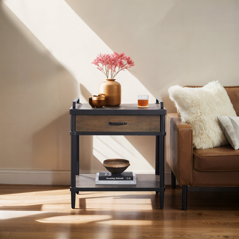Table de bout avec rangement