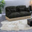 Canapé modulaire profond à motif léopard et chenille Deep Home
