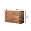 Commode double 6 tiroirs Huddleson