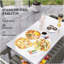 Plateau de table extérieur pratique, chariot-bar extérieur avec rangement, îlot de cuisine à roulettes pour la préparation des aliments