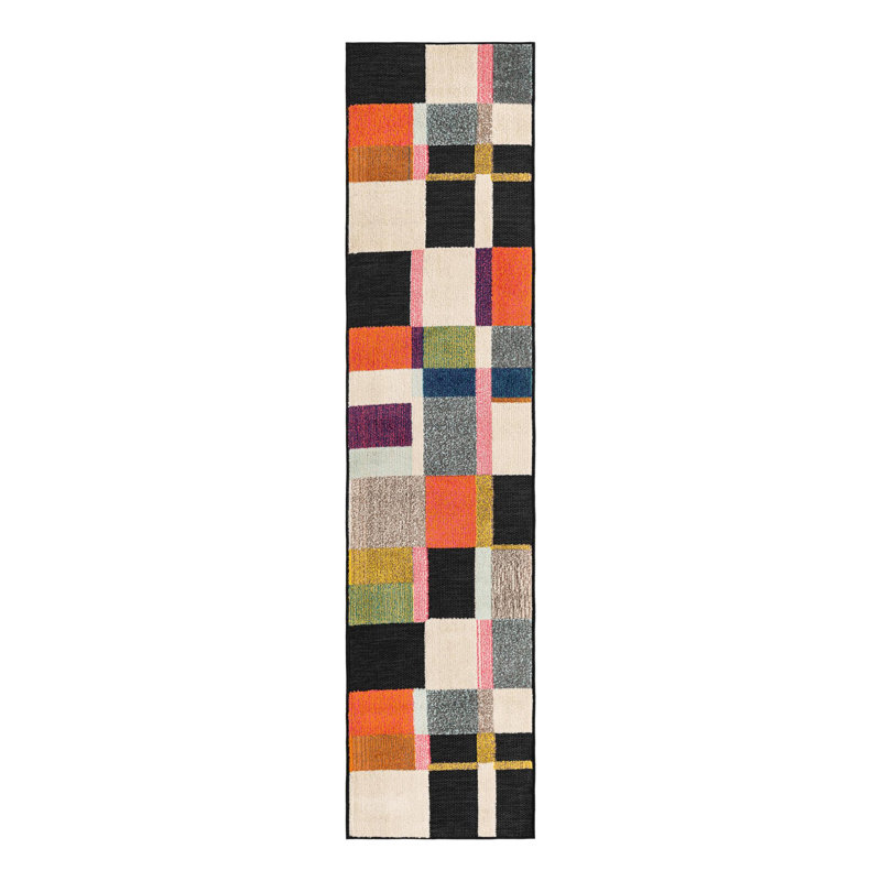 Tapis Bungalow Rose Tamaris Caimin, Tapis de couloir 2 pi x 8 pi