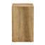Table basse moderne en bois aggloméré avec texture de couleur bois clair lisse | Idée de cadeau