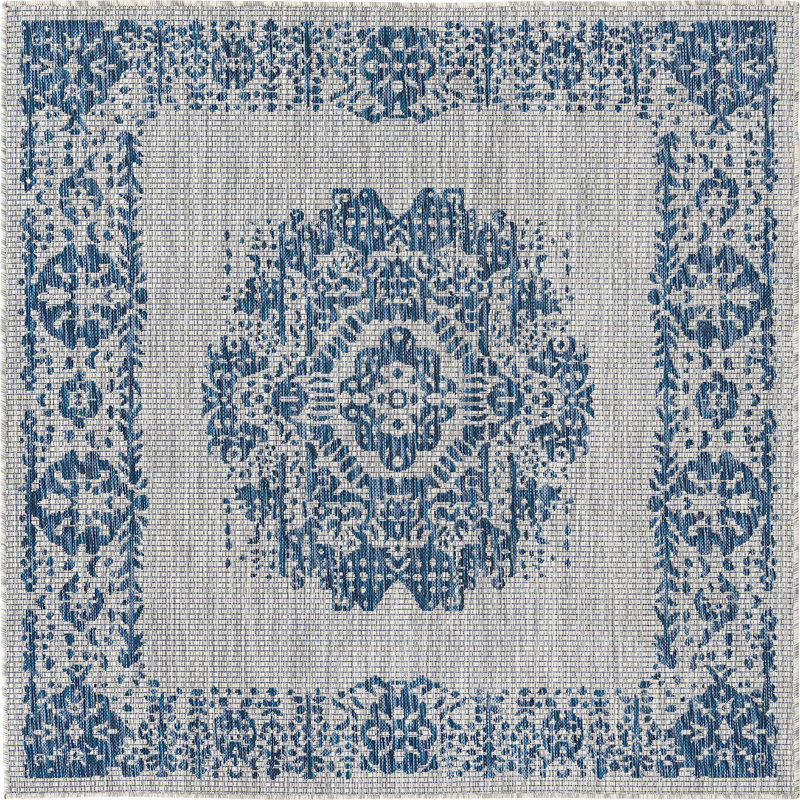 Tapis extérieur bleu ciel, Tapis de couloir 2 pi x 8 pi