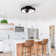 18.9" Flush Mount Caged 6-speed Reversible Ceiling Fan with Dimmable 3CCT LED Lights and Remote Control