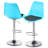 Claudia Adjustable Swivel Bar Stools, Kitchen Counter Height Barstools Dining Chairs with Footrest-88044351