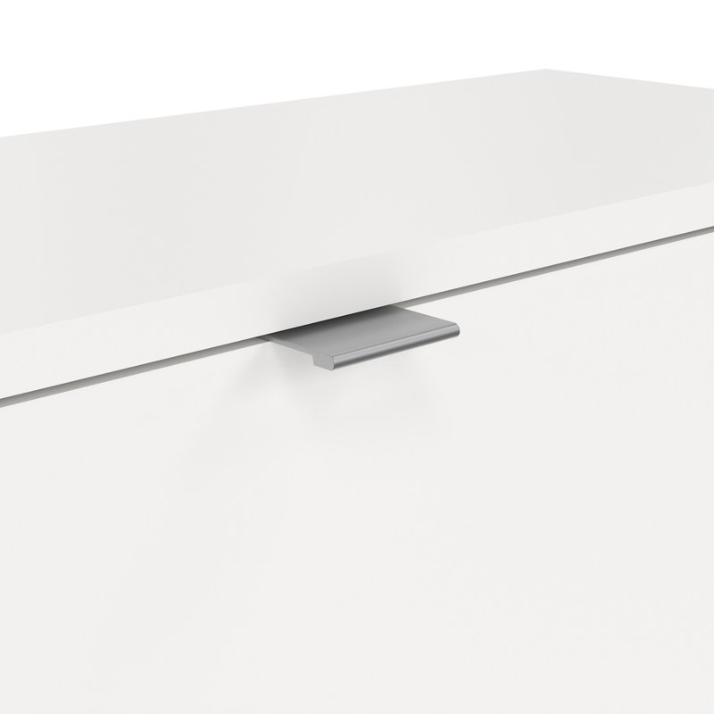 Domini 12 Pair Shoe Storage Cabinet, White