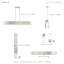 Luminaire suspendu géométrique 1 lumière Ahmadou-295711326