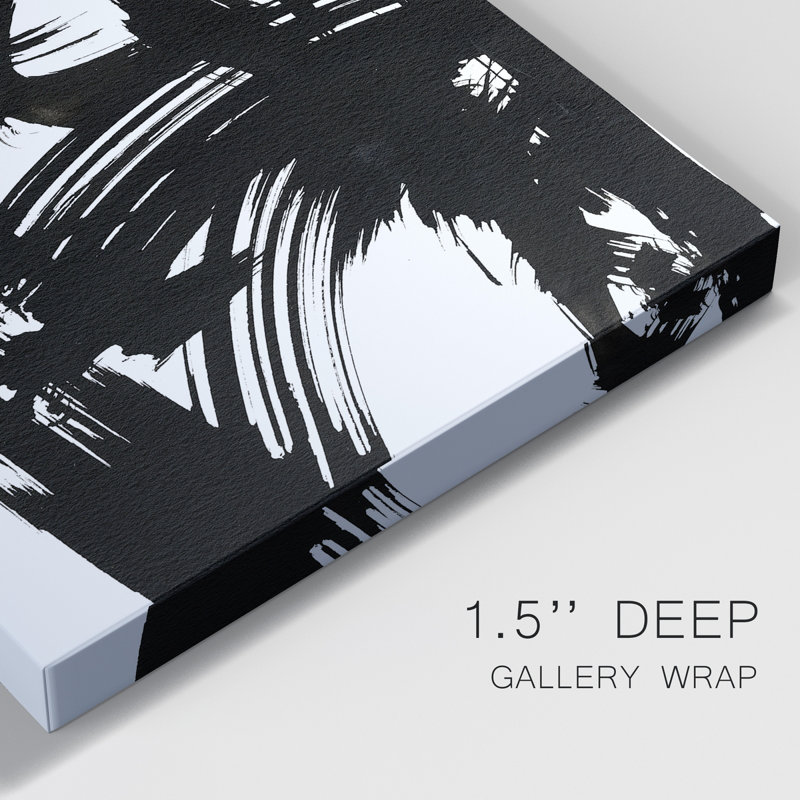 Bambou noir II - imprimé, H 36 po x l 24 po x P 1 po