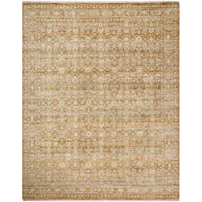 Amoriel Hand Knotted Wool Abstract Indoor Rug