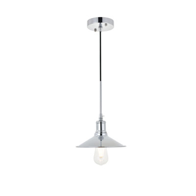 Luminaire suspendu 1 lumière à cône simple Shetler