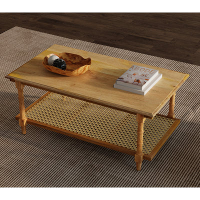Cais Solid Wood Coffee Table