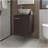 Wengue Bathroom Vanity With Integrated Sink-1565768711