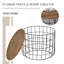 Ensemble de tables basses 2 pièces Golightly Tea