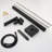 1 Clawfoot Tub Faucet with Hand Shower and Diverter