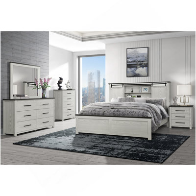 Avery Beige 5PC King Bedroom Set