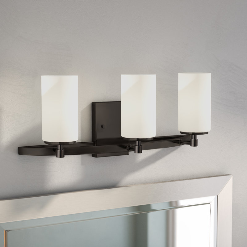 Alturas Three Light Wall / Bath from Generation Lighting , Brushed Oil Rubbed Bronze, No