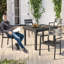 Aluminum Outdoor Stacking Dining Armchair