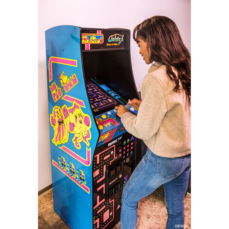 Arcade 1Up Arcade1up MS PACMAN/GALAGA 1981 DLX ED & Reviews | Wayfair