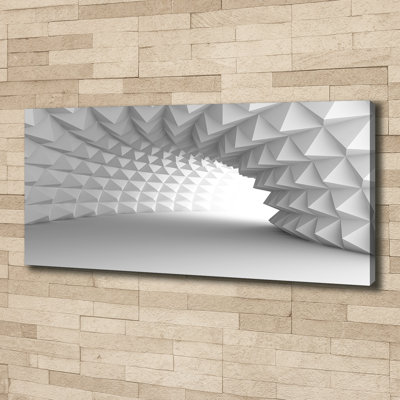 Abstraction Tunnel - Wrapped Canvas Print