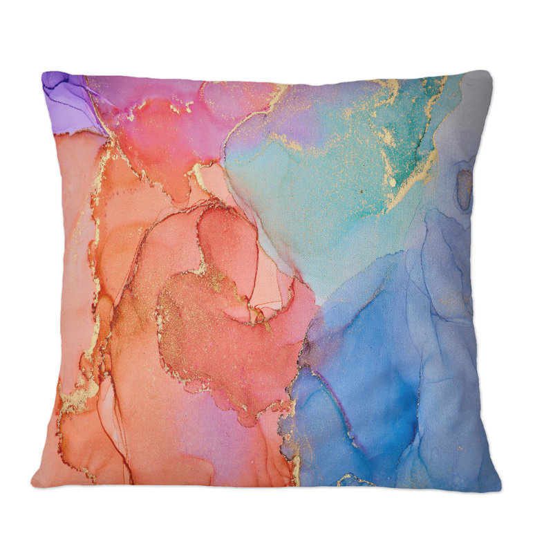 Coussin Blue Luxury, 16 po x 16 po