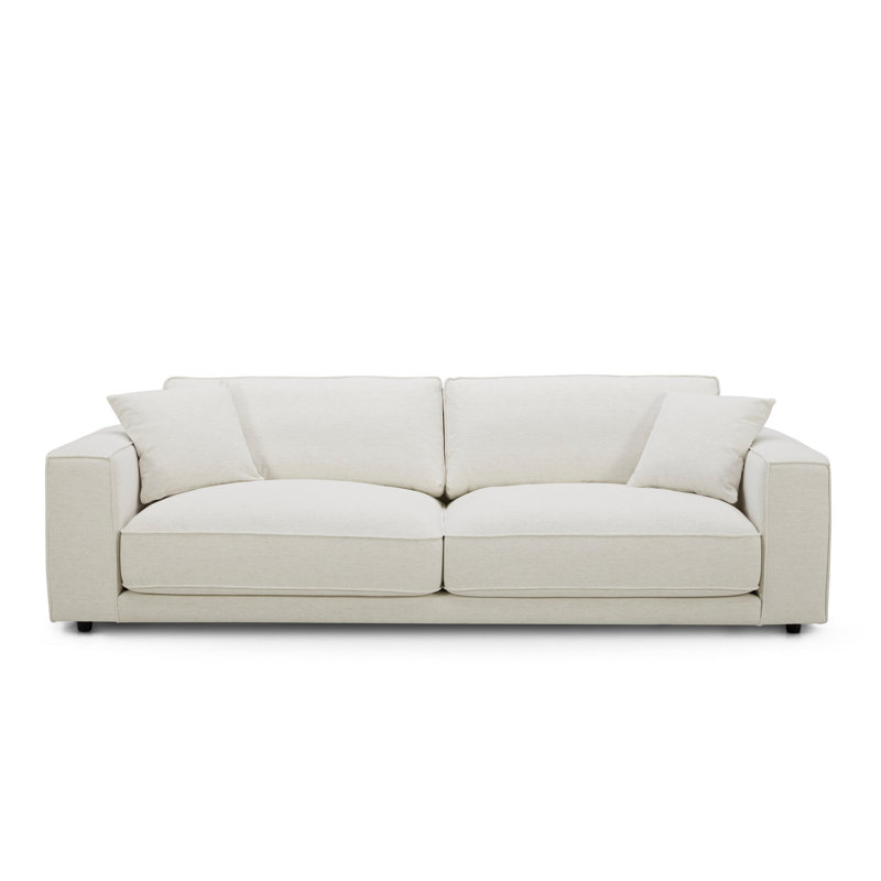 Elmore Sofa In Nomad Snow Fabric, Cream