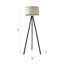Hannibal 151cm Tripod Floor Lamp-803896677-803896673-803896678