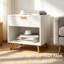 50 cm W Bedside Table-1138376119