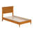 Amandah Low Profile Solid Wood Panel Bed-1063239675-1063239674