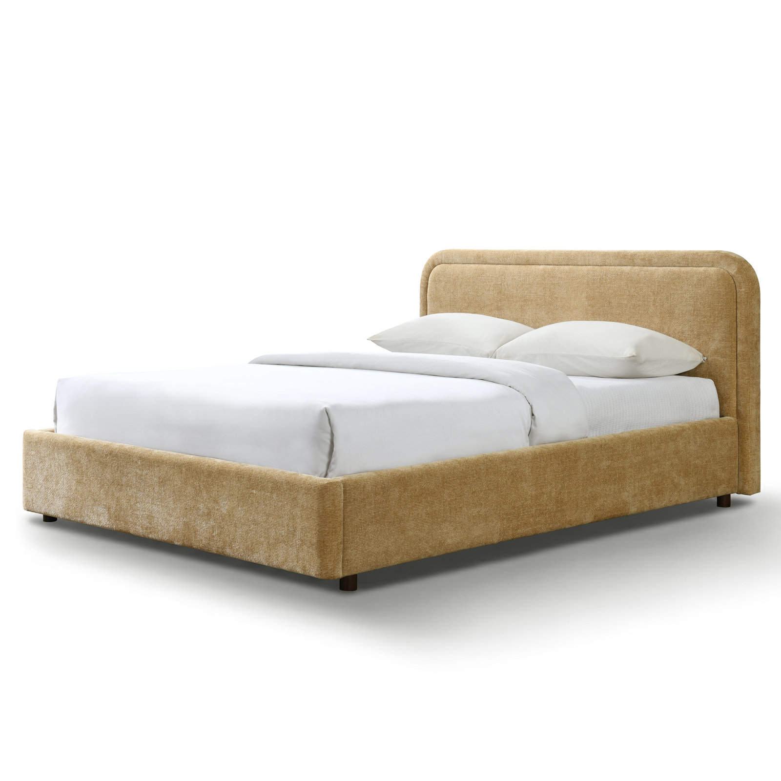 Baneza Platform Bed, Queen, Sand