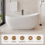 Baignoire autoportante Crestone