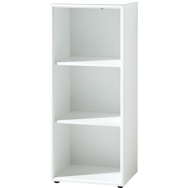 Jorgensen 119.4cm H x 50cm W Standard Bookcase, White