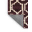 Tapis brun treillis lavable à la machine-584138937