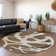 Premium Machine Washable Mayfield AMF1022 Circles Rug