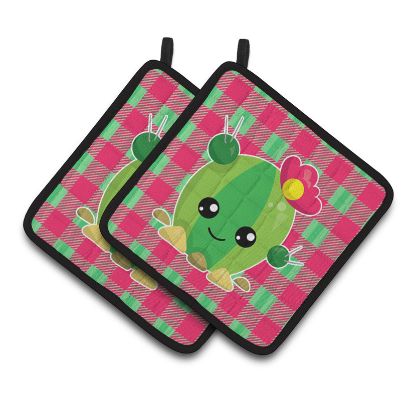 Caroline's Treasures Striped Polyester Potholder