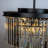 6-Lights Modern 3-Tier Round Fringe Crystal Chandelier-222588432