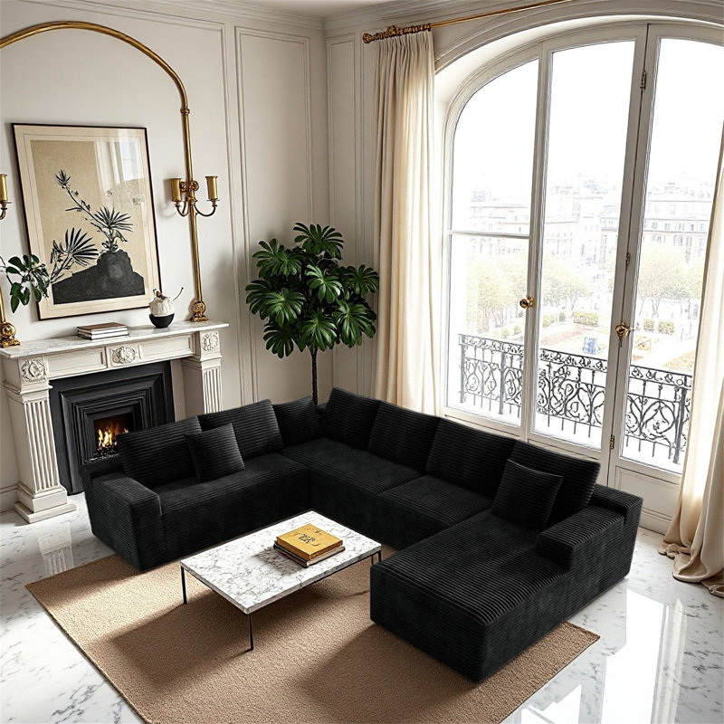 131.9-inch Modular Sectional Sofa
