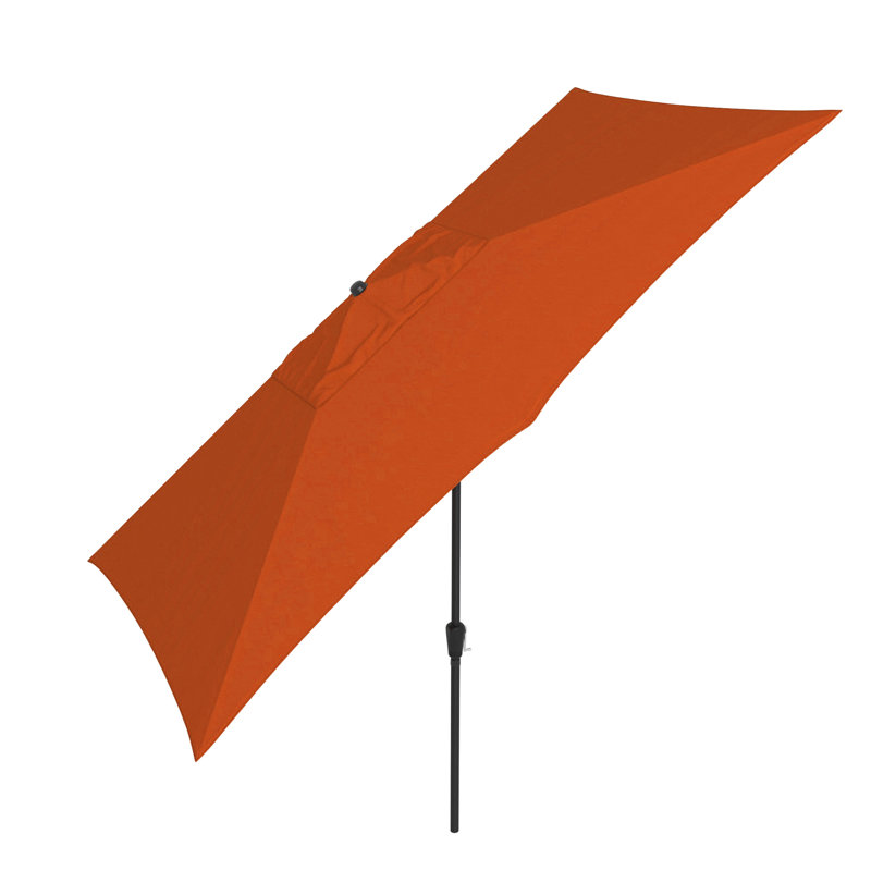 Toscana 108'' Tilt Market Umbrella, Tuscan Orange