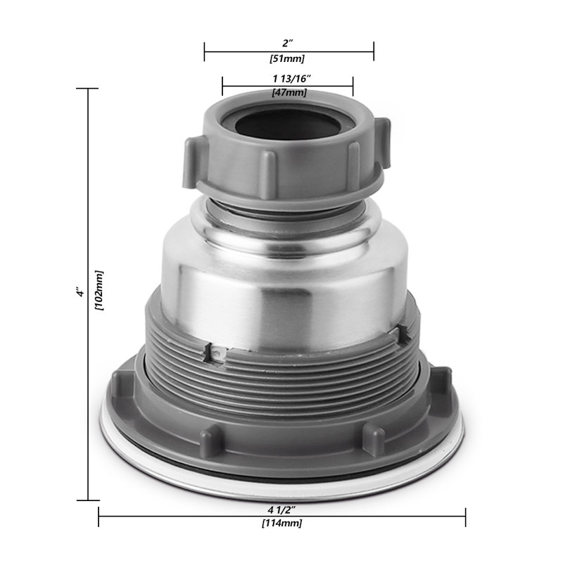 3.5-in Kitchen Sink Strainer Assembly