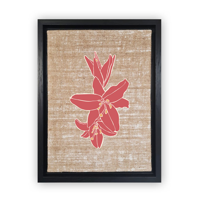 Peinture décorative sur toile, H 26 po x l 18,1 po, Noir