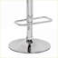 Tabourets, pivotant réglable et élégant avec siège en acrylique transparent Base chromée argentée, pour cuisine / bar | Acrylique | Chrome argenté-549050117